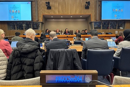 The Civil Society Forum at CSocD64 web