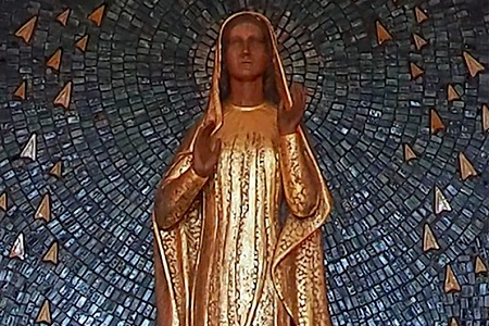 Cover Image: Our Lady, Main Shrine, Aylesford, England.