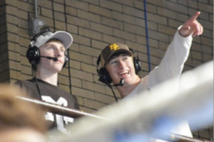 Carmelite Students Broadcast School’s Football Team