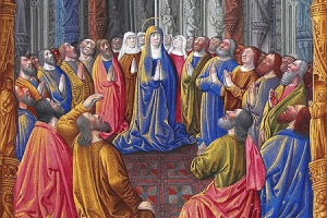 The Pentecost, Musée Condé, Chantilly, France.