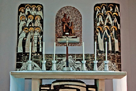 All Carmelite Saints. Aylesford, Kent, United Kingdom.