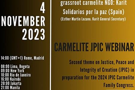 La JPIC patrocina un Webinar en noviembre